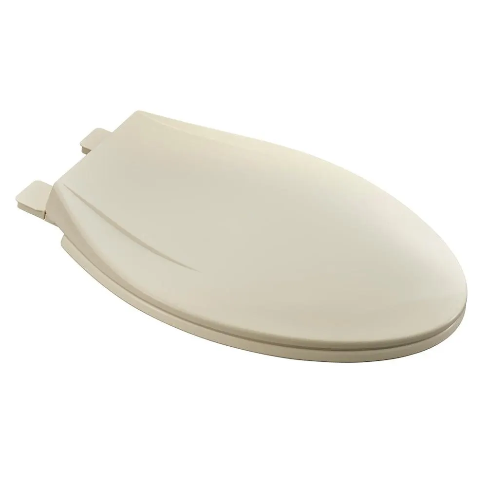 MightyTuff Slow Close and Easy Lift Off Elongated Toilet Seat in Bone