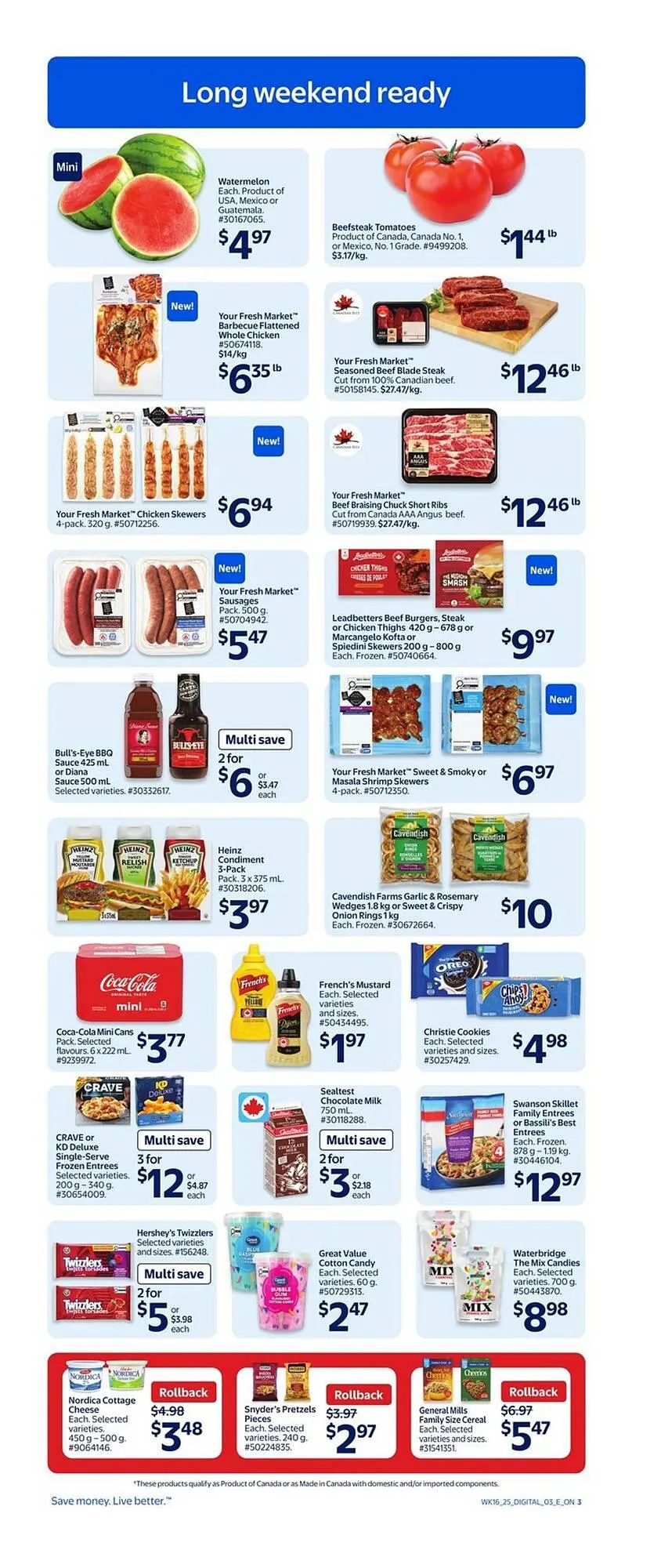 Walmart flyer from May 15 to May 21 2025 - flyer page 4