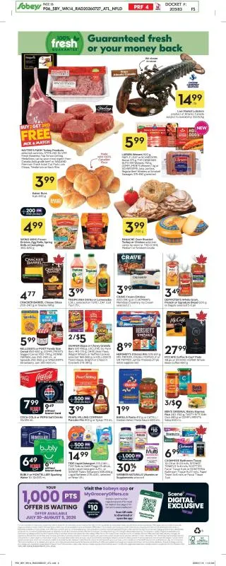 Sobeys Flyer from July 30 to August 5 2026 - flyer page 2