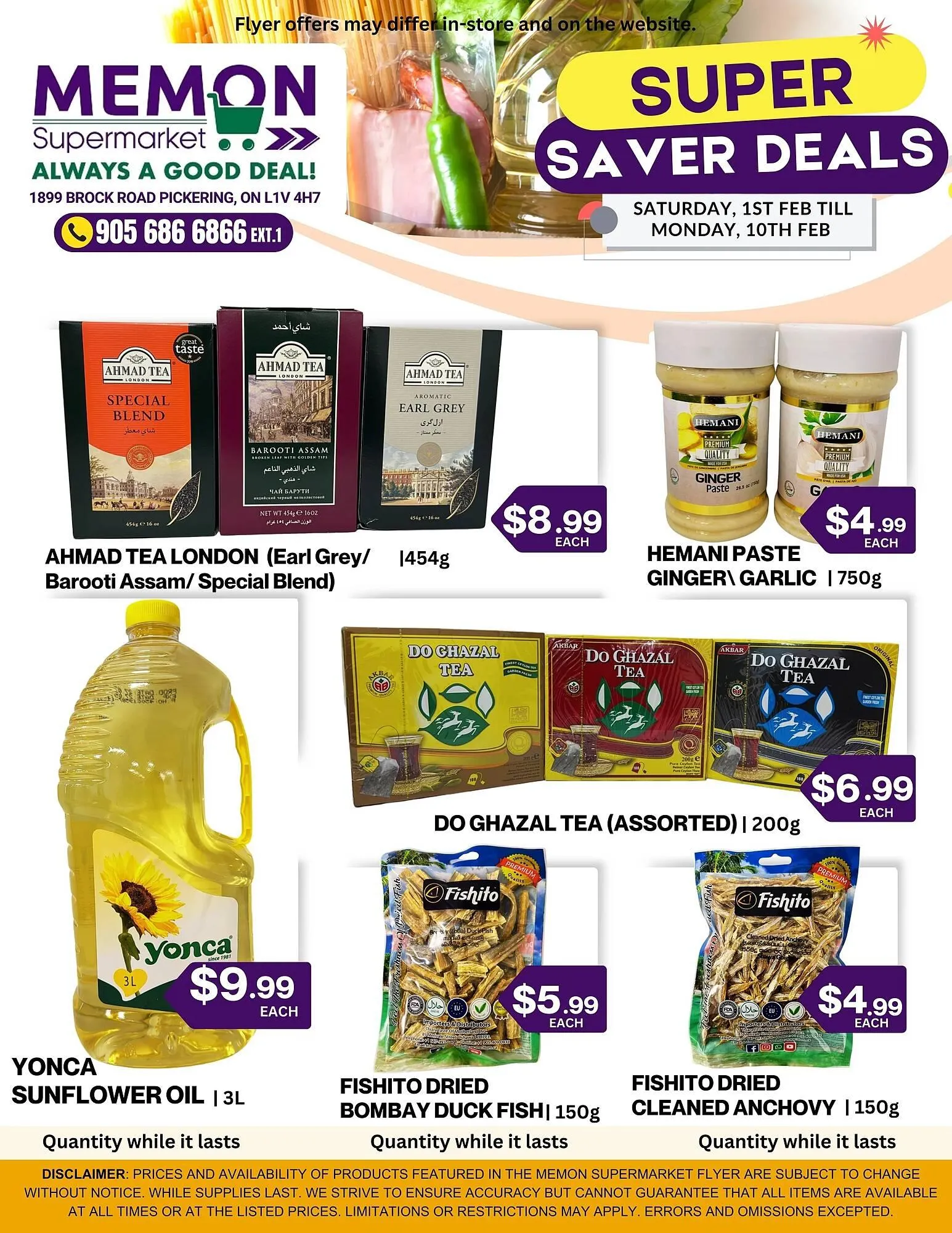 Memon Supermarket flyer from February 4 to February 10 2025 - flyer page 1