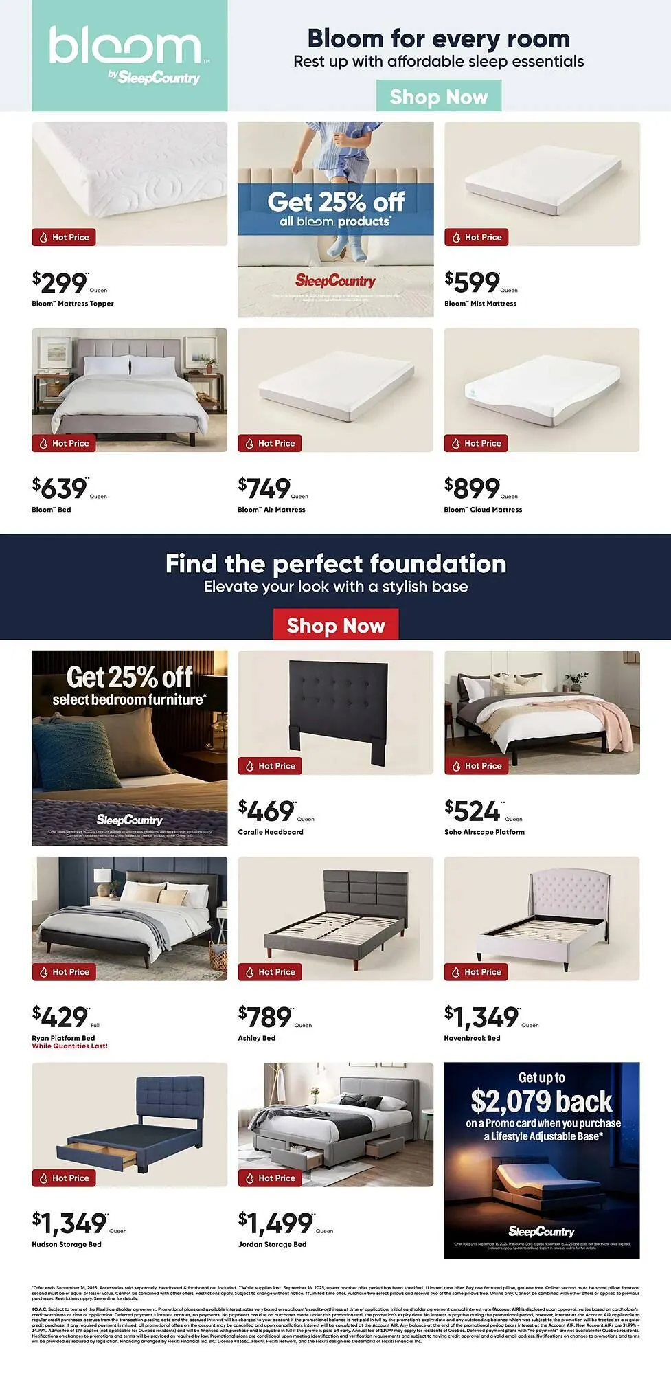 Sleep Country flyer from August 7 to August 13 2025 - flyer page 4