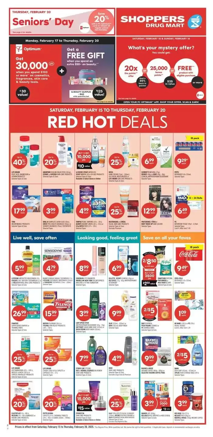 Exclusive deals and bargains from February 15 to February 20 2025 - flyer page 3