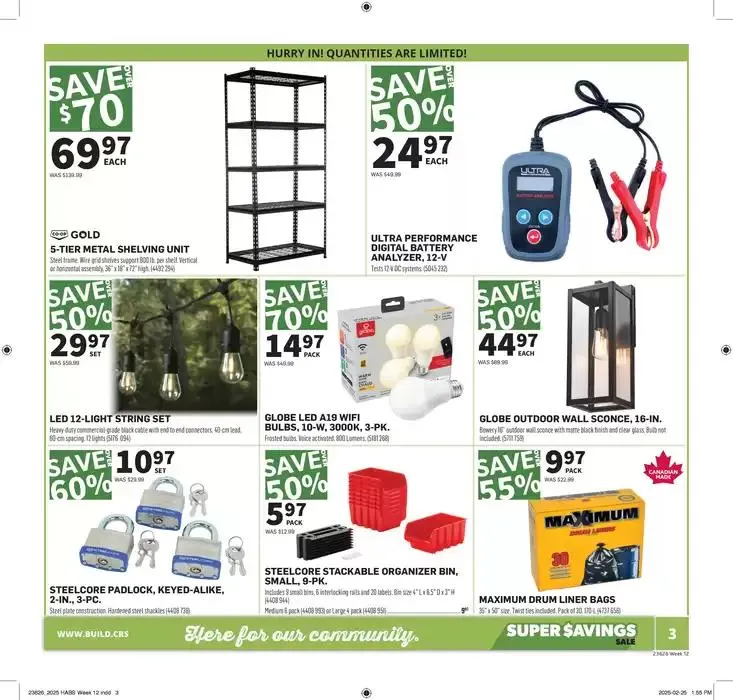 Special offers for you from March 13 to March 19 2025 - flyer page 3