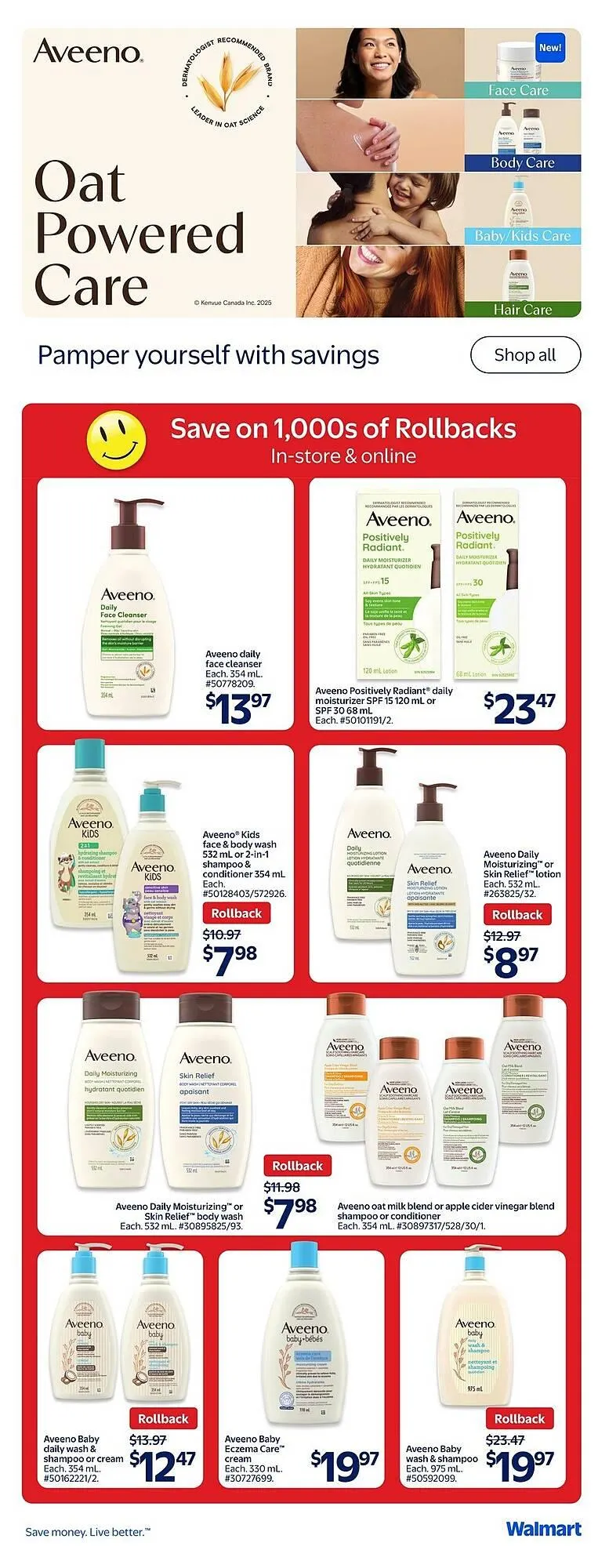 Walmart flyer from August 22 to August 28 2025 - flyer page 15