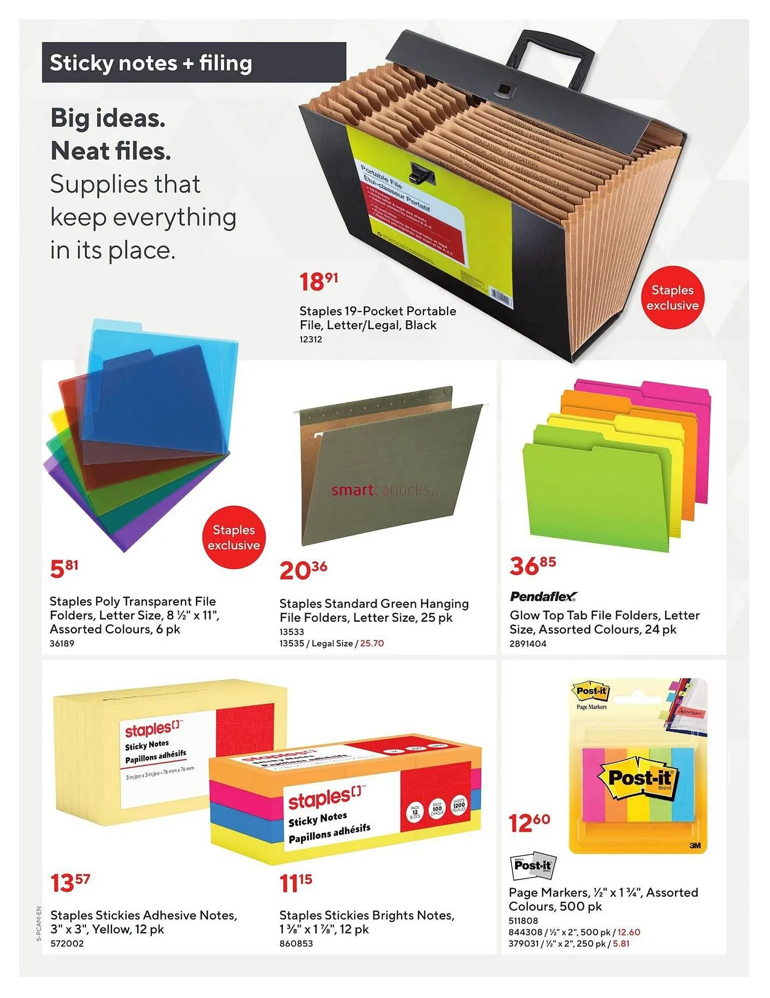 Staples flyer from August 8 to August 14 2025 - flyer page 5