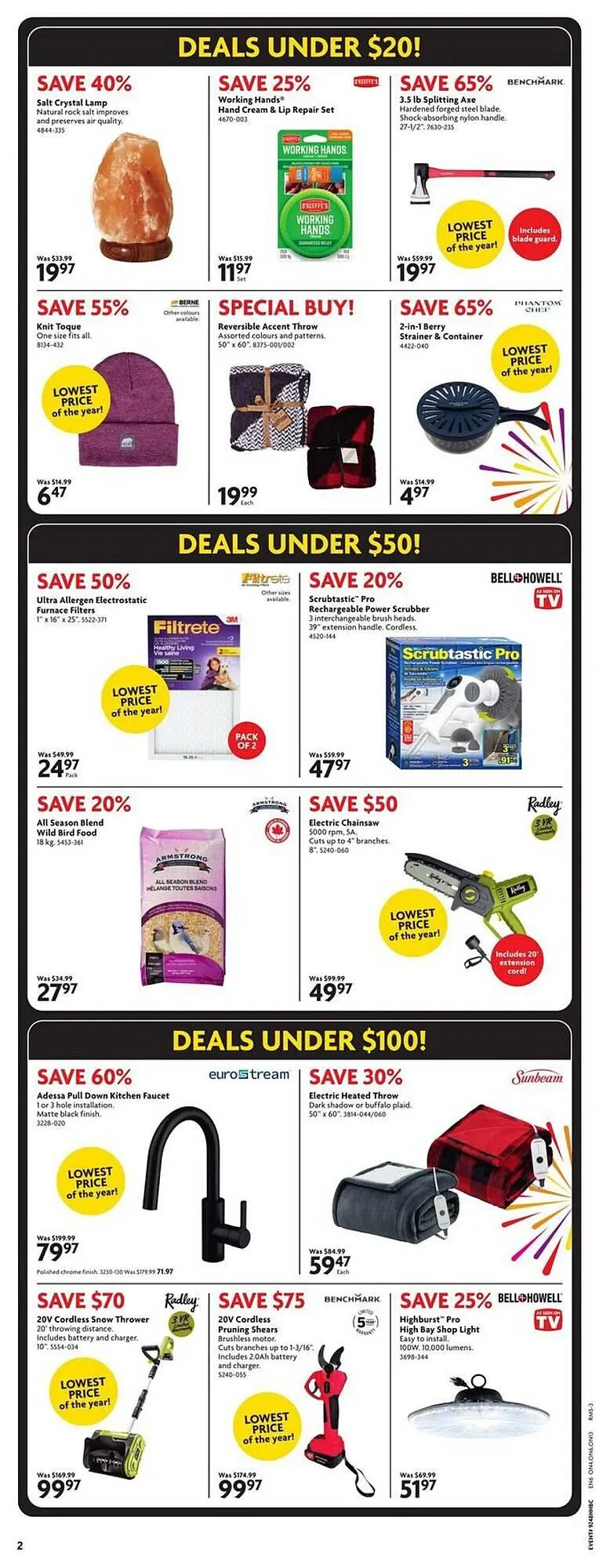 Home Hardware flyer from November 27 to December 3 2025 - flyer page 3