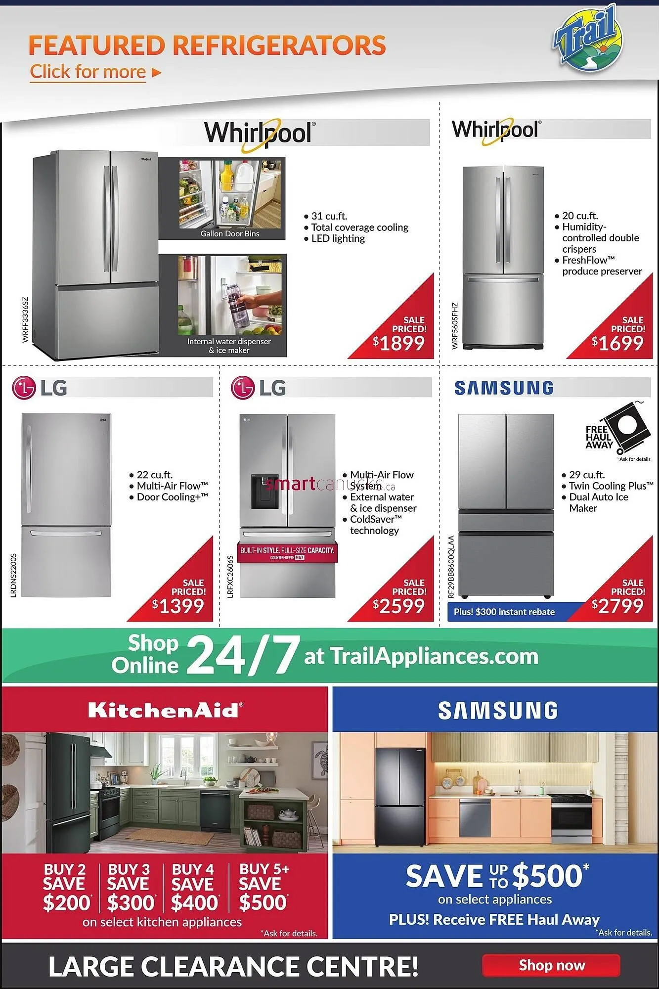 Trail Appliances flyer from October 16 to October 22 2025 - flyer page 2