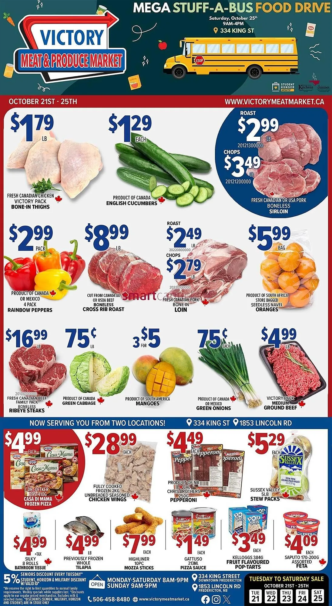 Victory Meat Market flyer from October 21 to October 27 2025 - flyer page 1