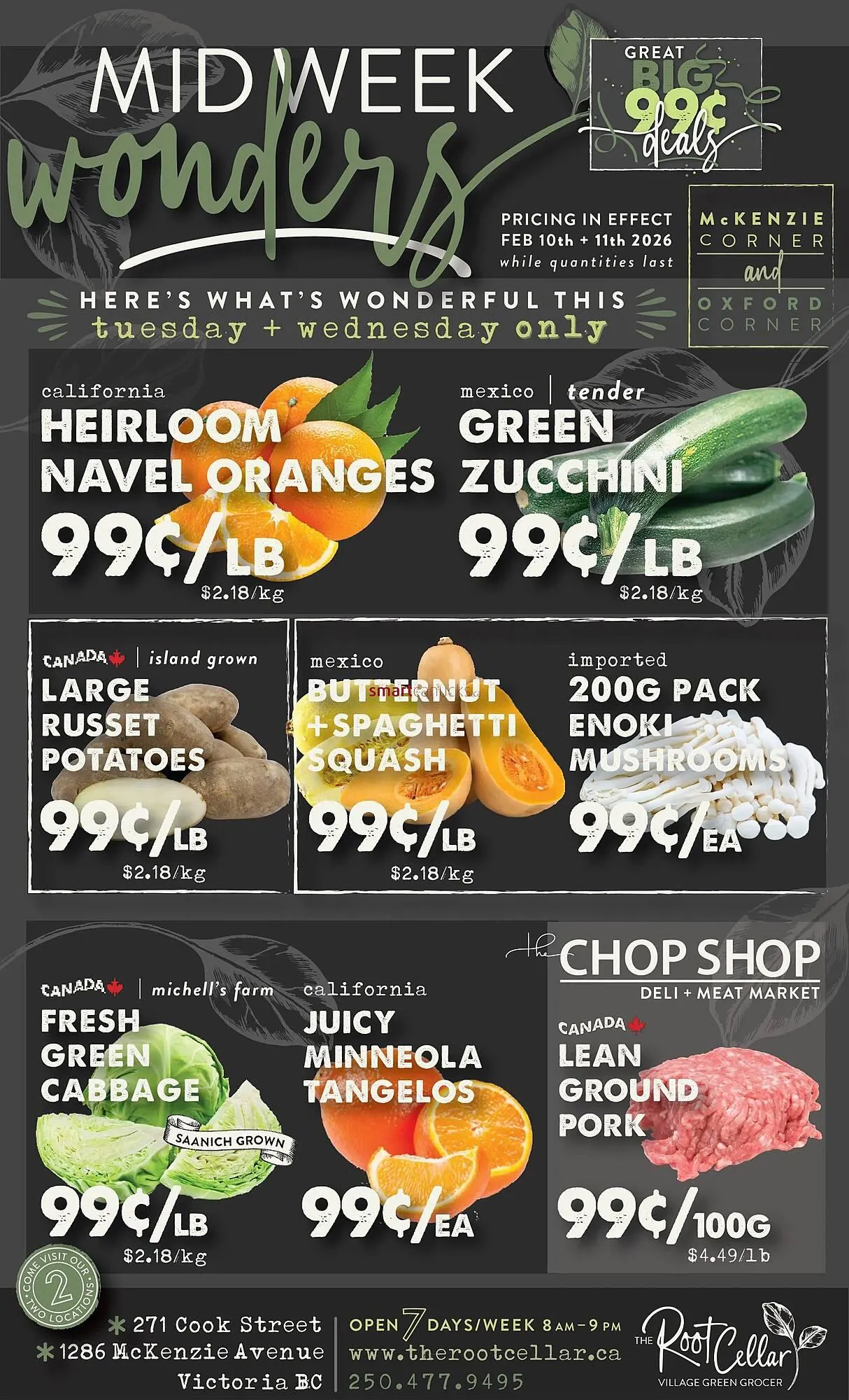 The Root Cellar flyer - 1