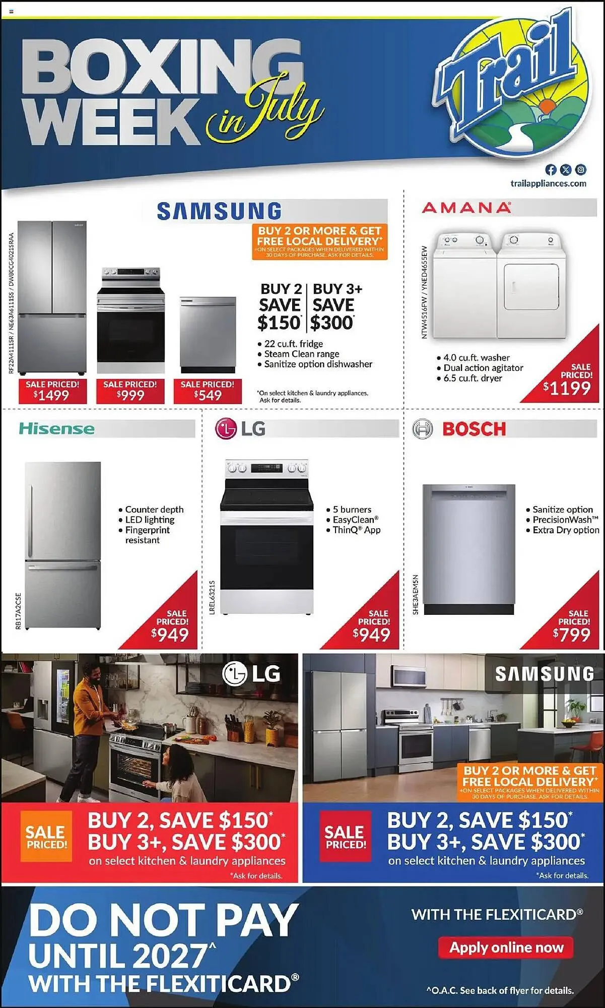 Trail Appliances flyer - 1