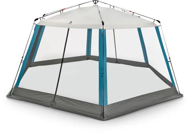 Woods Nook Instant 2-Door Screen House/Canopy Tent/Gazebo Camping Shelter, 17-ft x 15-ft