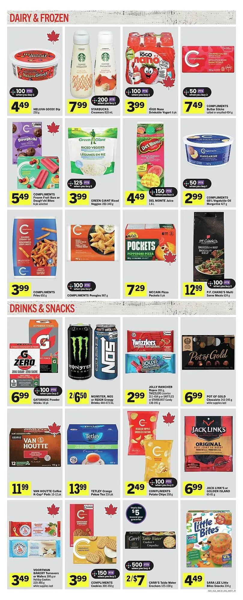 IGA flyer from November 27 to December 18 2025 - flyer page 5