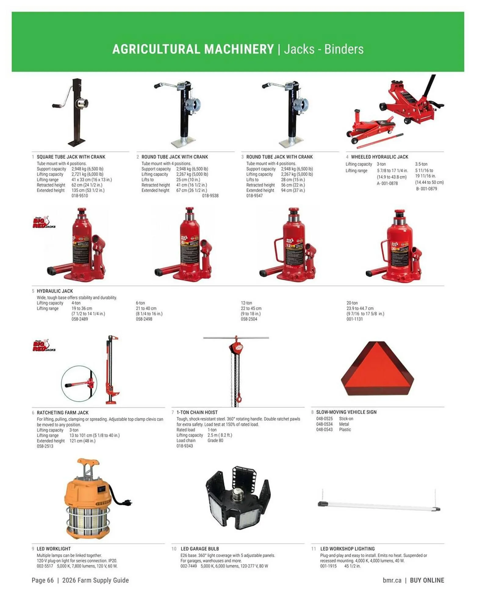 BMR flyer from January 9 to December 31 2026 - flyer page 66