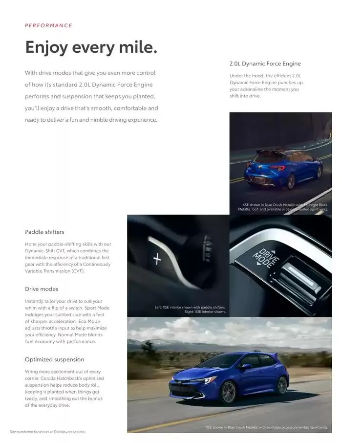 Toyota Corolla Hatchback from February 11 to February 11 2026 - flyer page 3