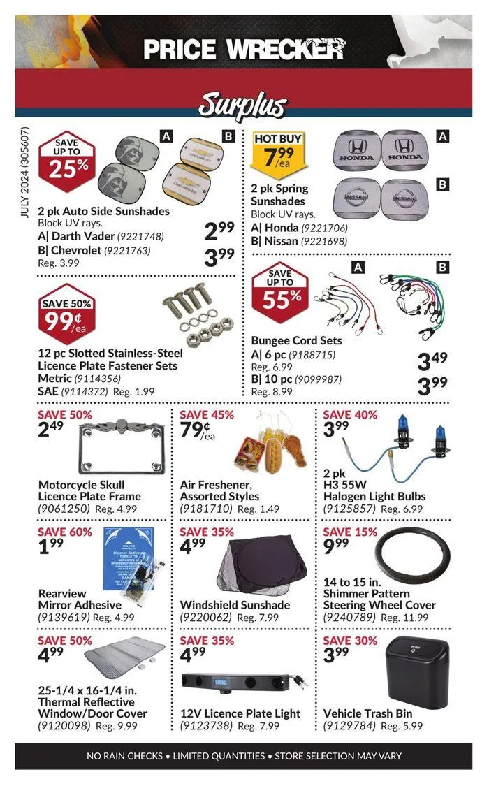 Price Wrecker from July 1 to July 31 2024 - flyer page 7