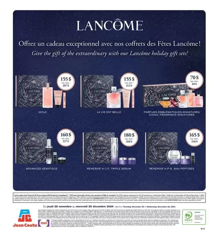 Cosmetics Insert from November 28 to December 25 2024 - flyer page 16
