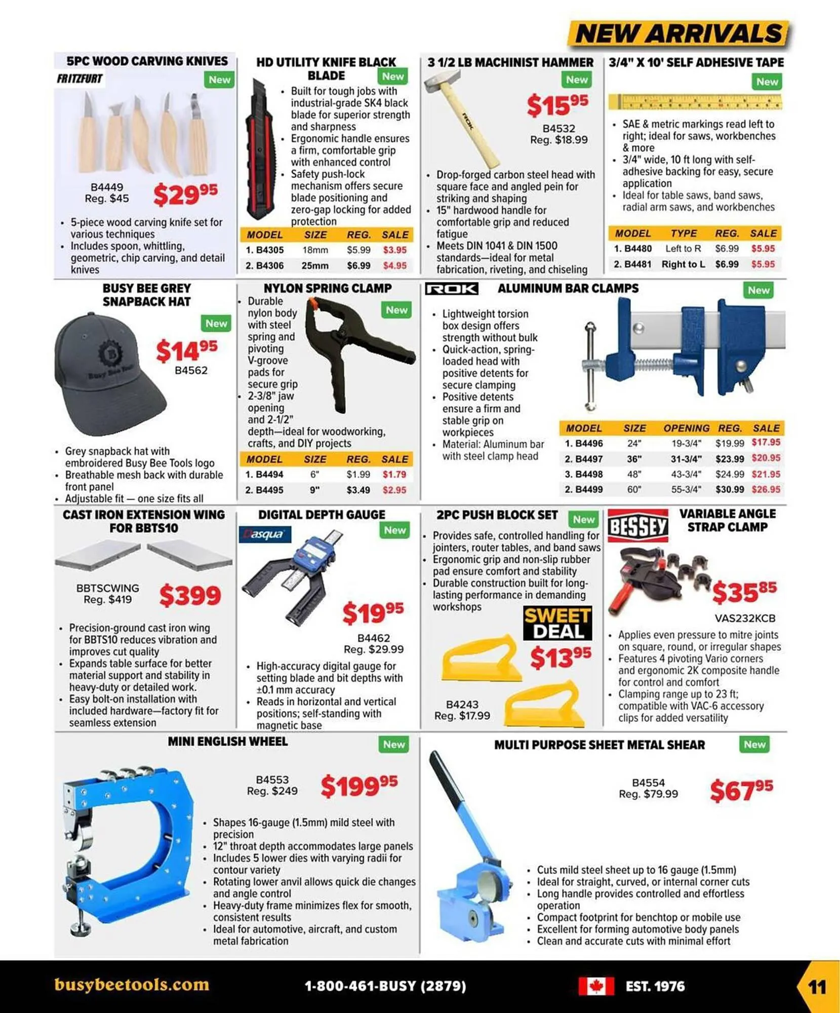 Busy Bee Tools flyer from September 9 to October 18 2025 - flyer page 11