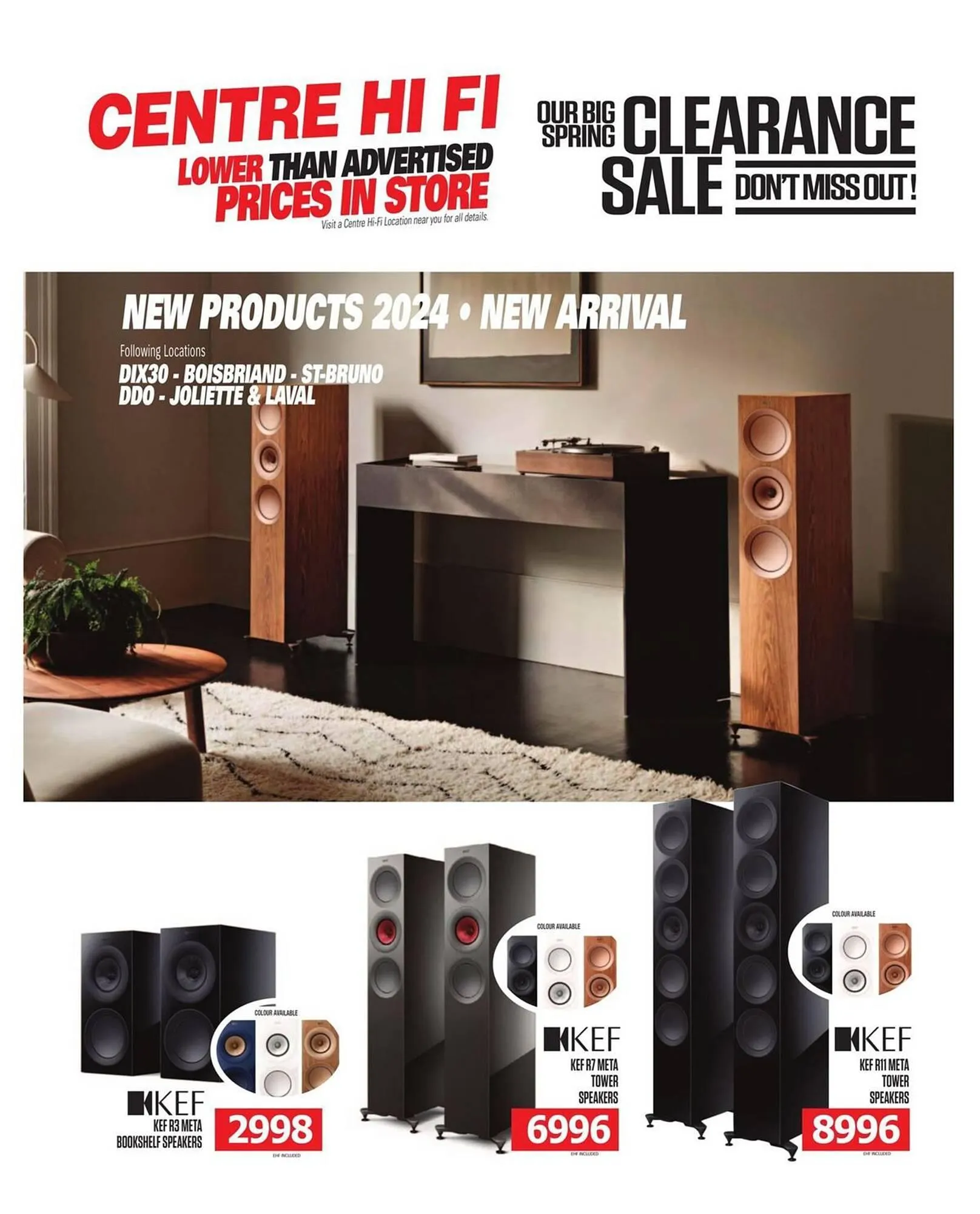 Centre Hi-Fi flyer from April 4 to April 10 2025 - flyer page 64