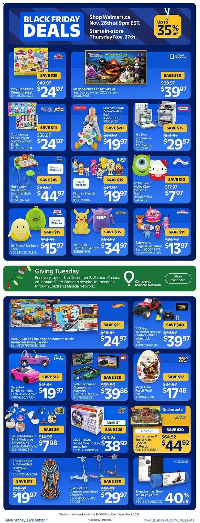 Walmart flyer from November 26 to December 2 2025 - flyer page 4