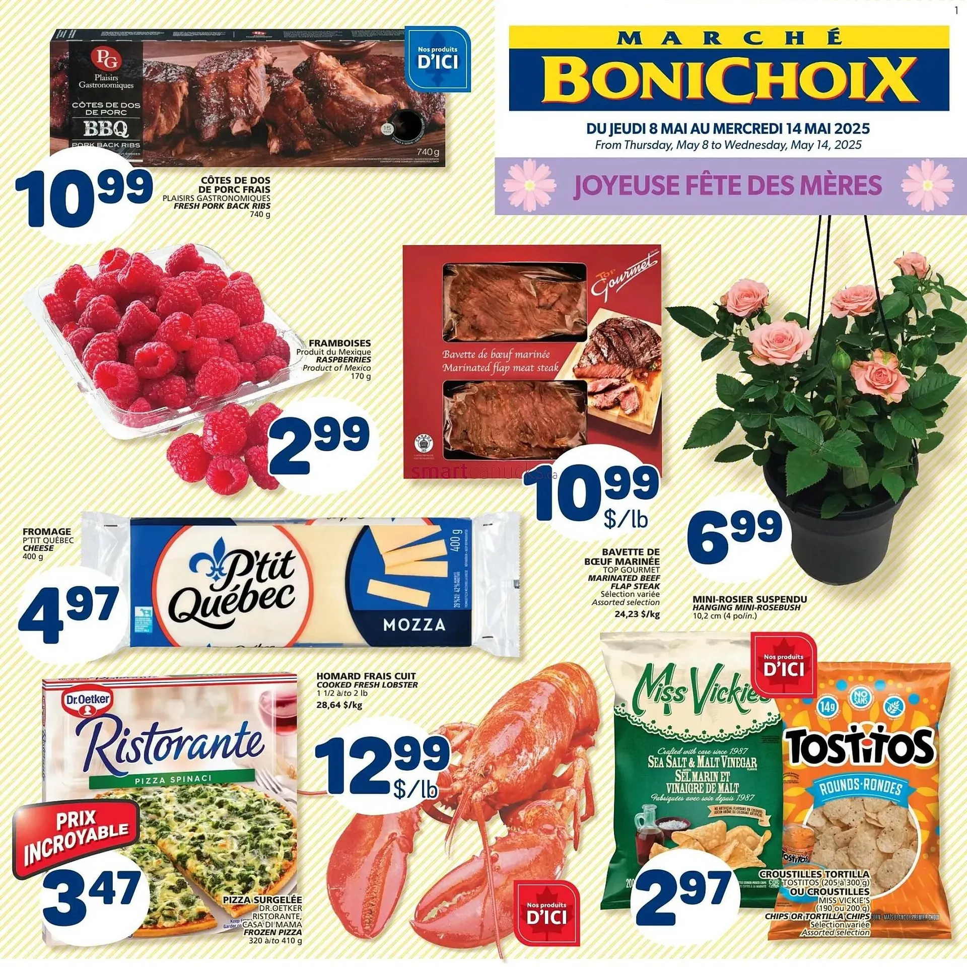 Marché Bonichoix flyer from May 8 to May 14 2025 - flyer page 1