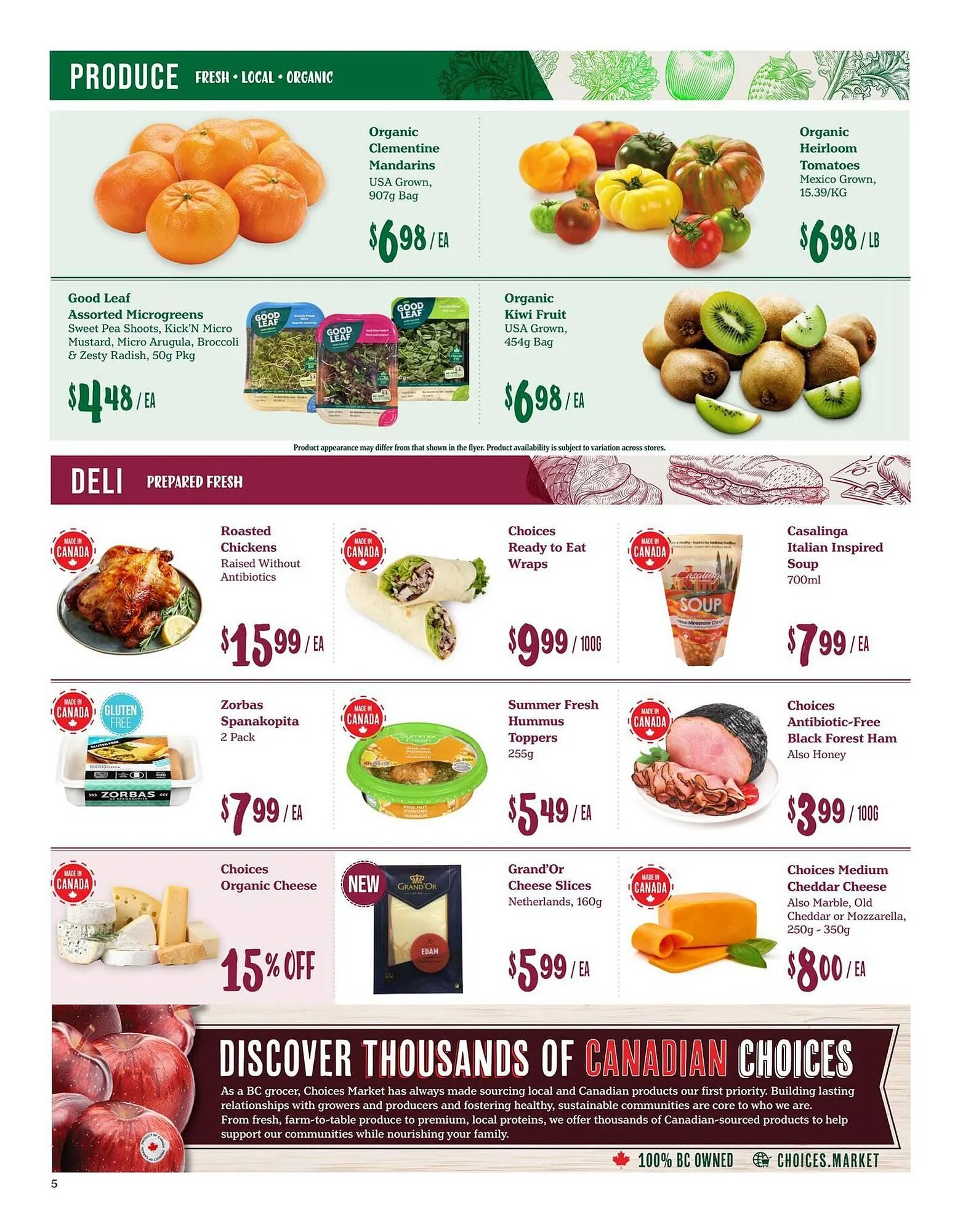 Choices Market flyer from January 1 to January 7 2026 - flyer page 5