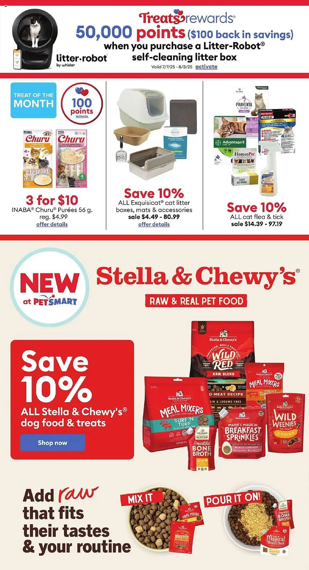 Petsmart flyer from July 7 to August 4 2025 - flyer page 3