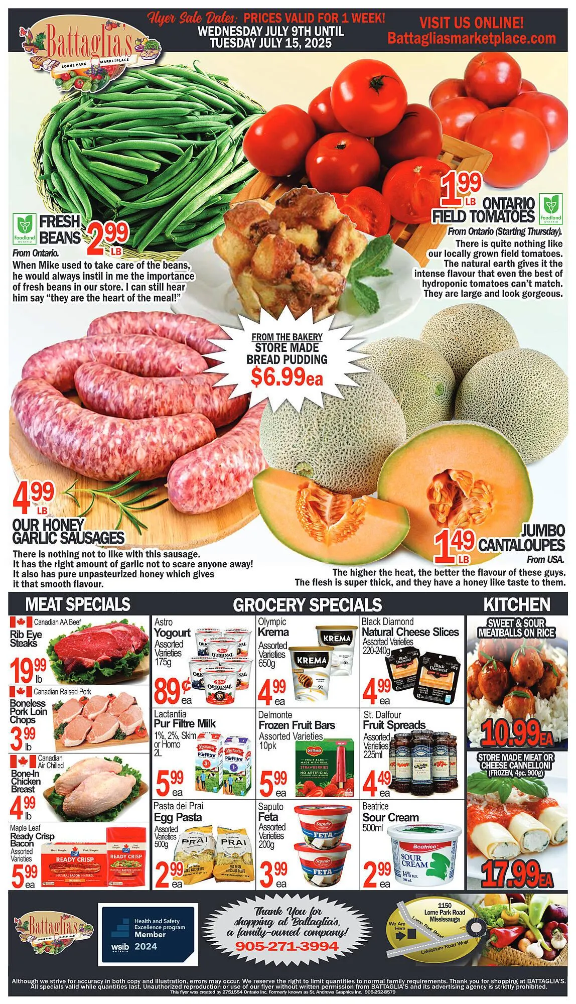 Battaglias Marketplace flyer - 1