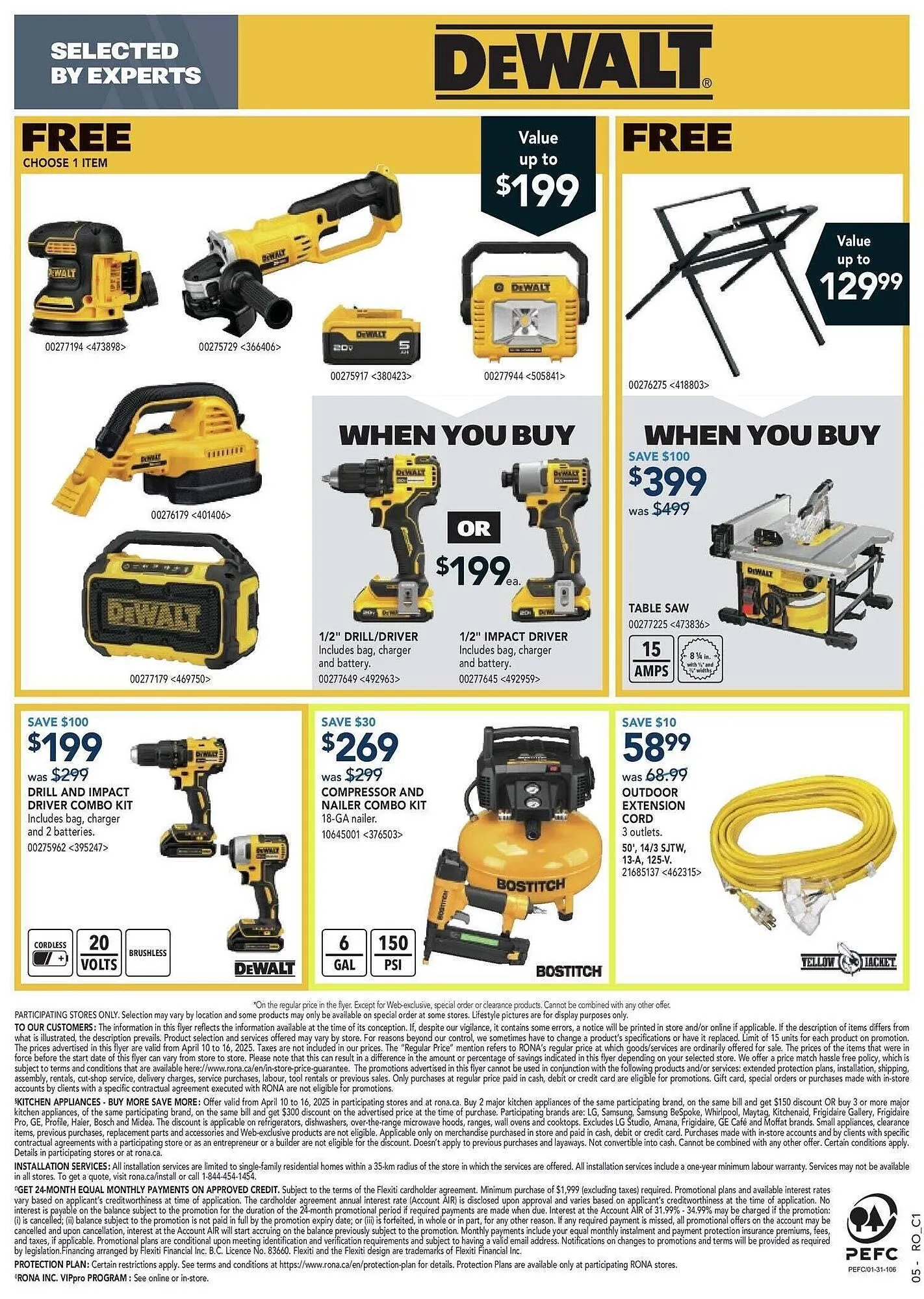 RONA flyer from April 11 to May 2 2025 - flyer page 11