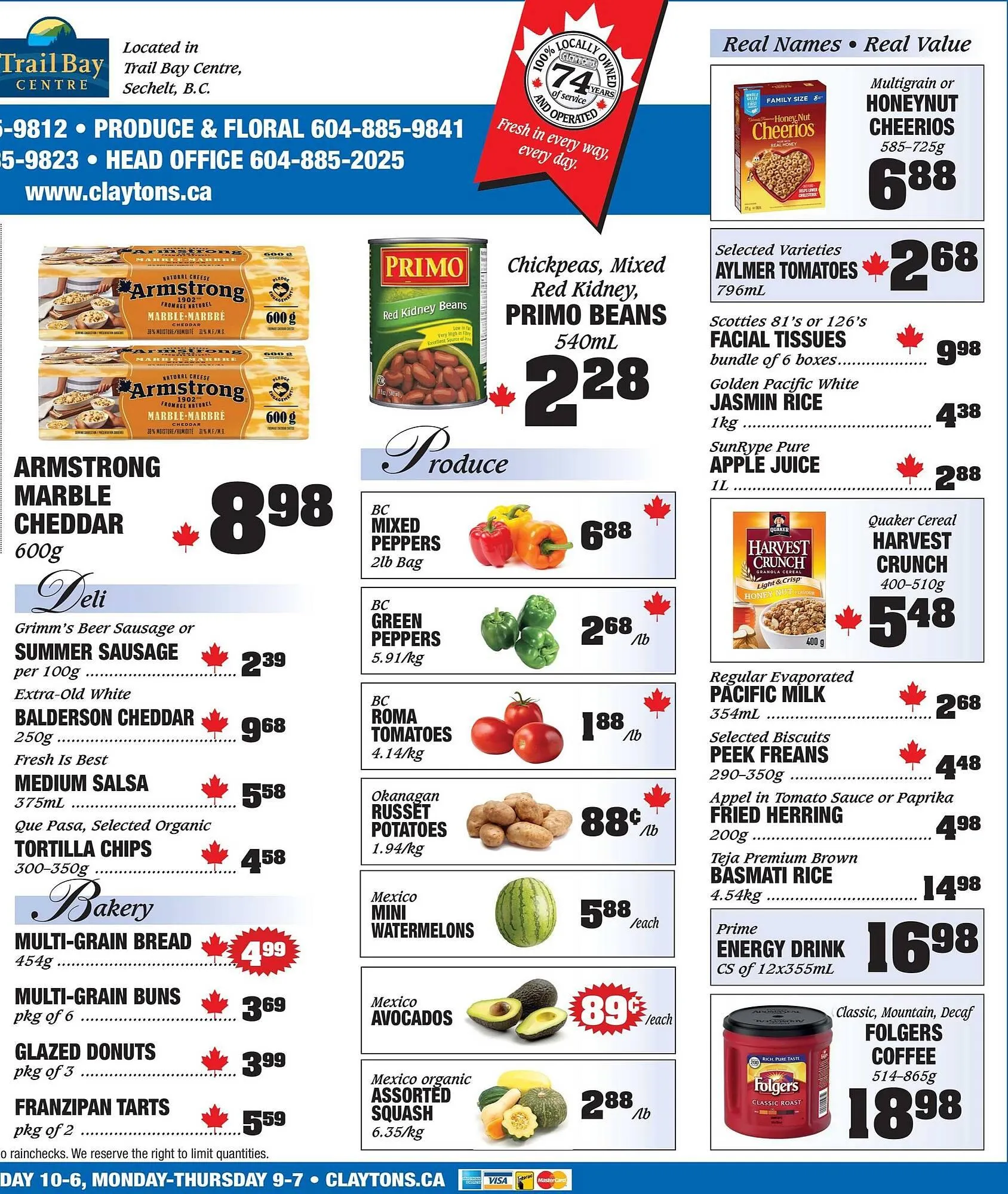 Claytons Heritage Market flyer from May 23 to May 29 2025 - flyer page 2