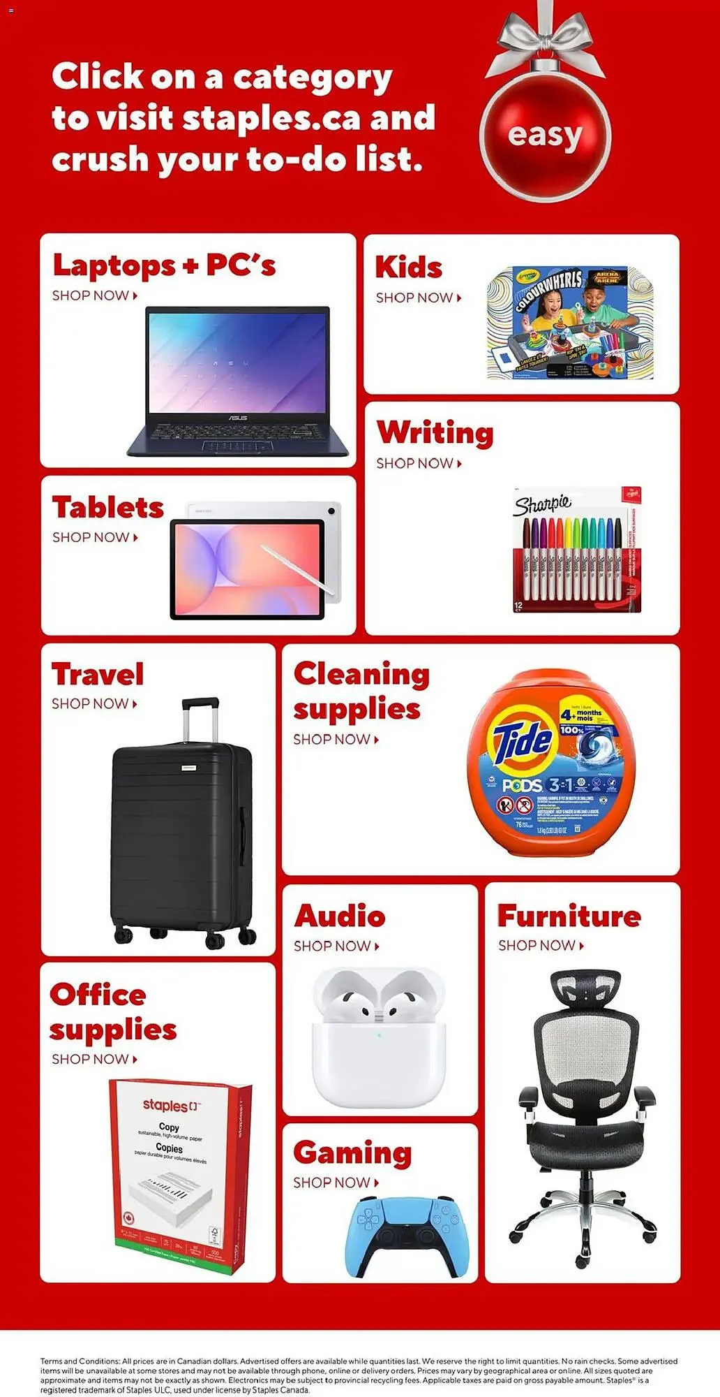 Staples flyer from December 19 to December 24 2025 - flyer page 16