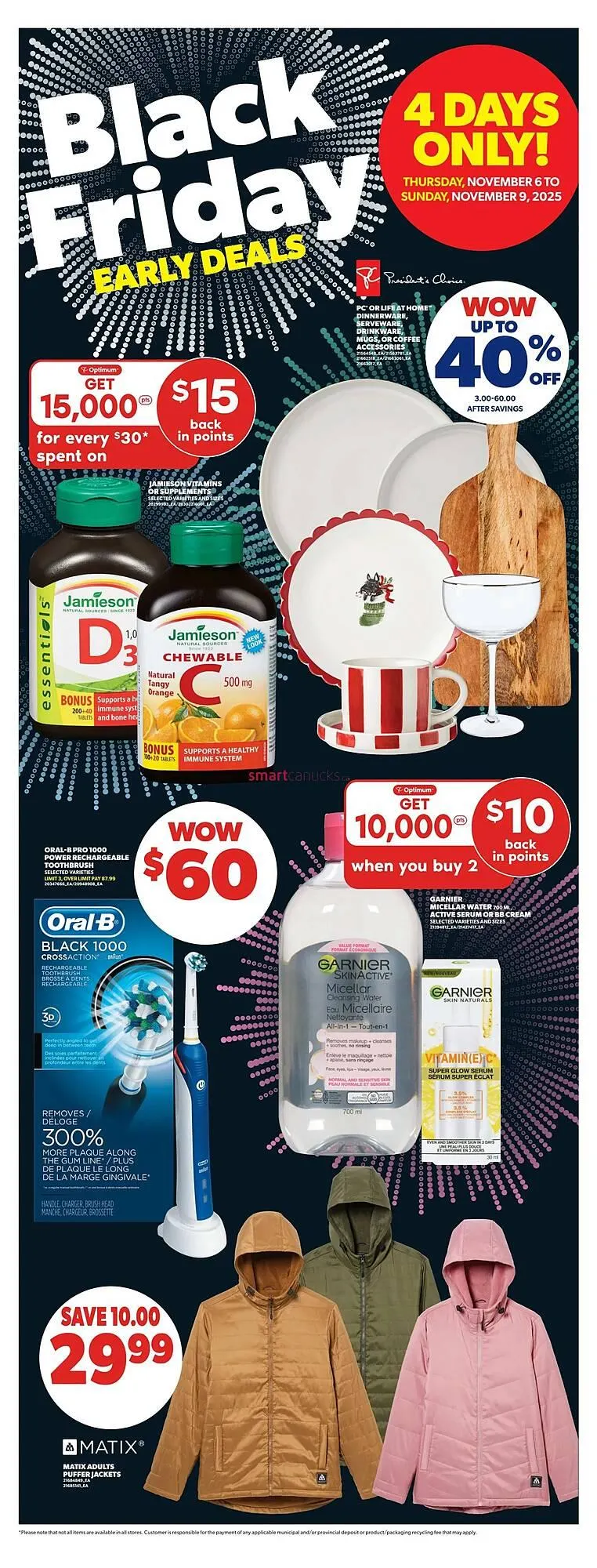 Real Canadian Superstore flyer from November 6 to November 12 2025 - flyer page 1