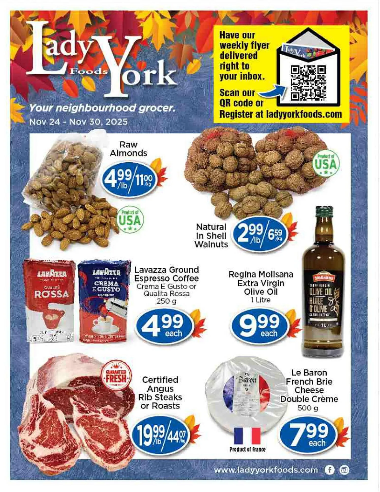 Lady York flyer from November 24 to November 30 2025 - flyer page 1