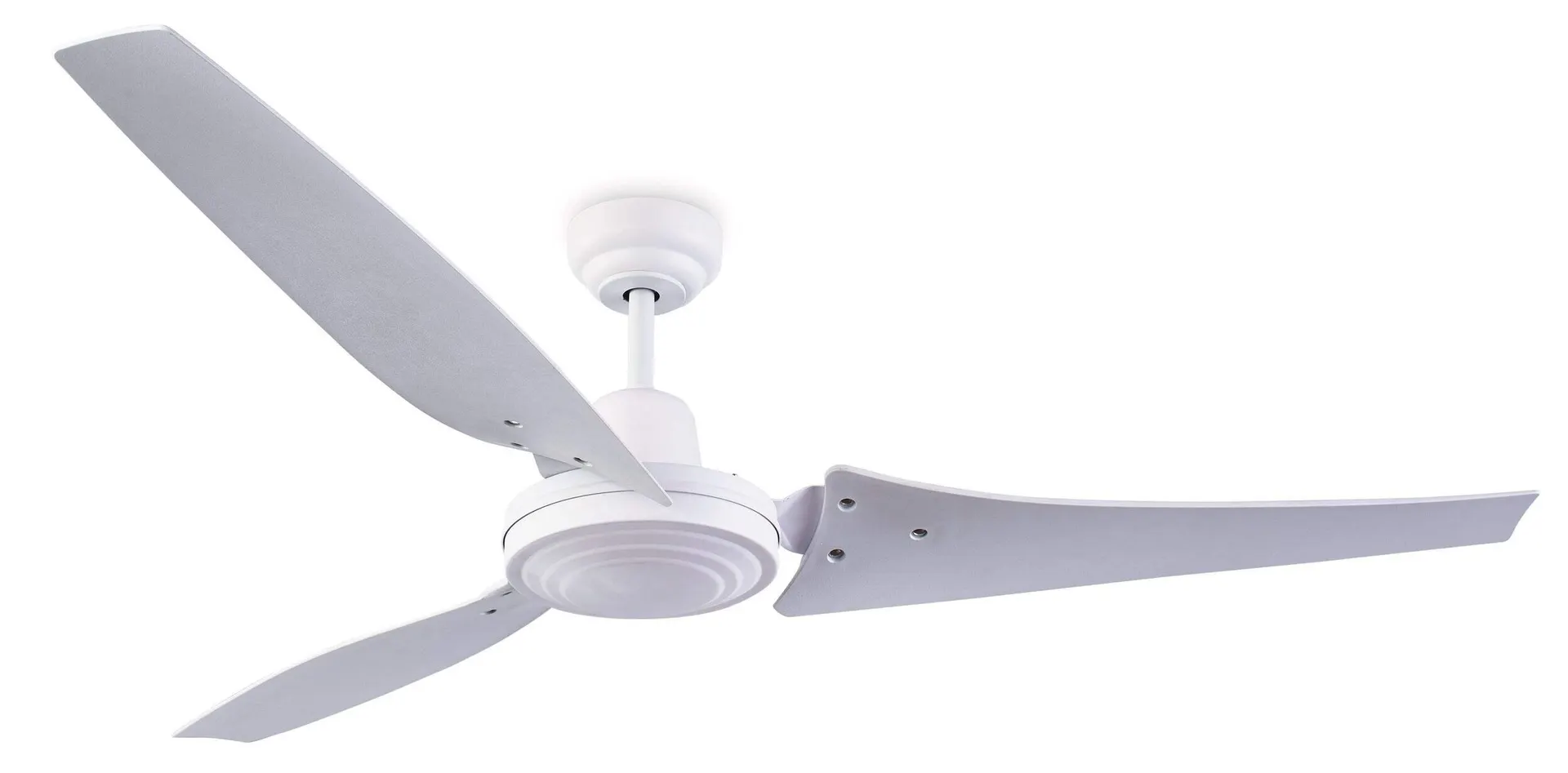 For Living 60-in 3-Blades Reversible 3-Speed Ceiling Fan with Remote (No Light), White