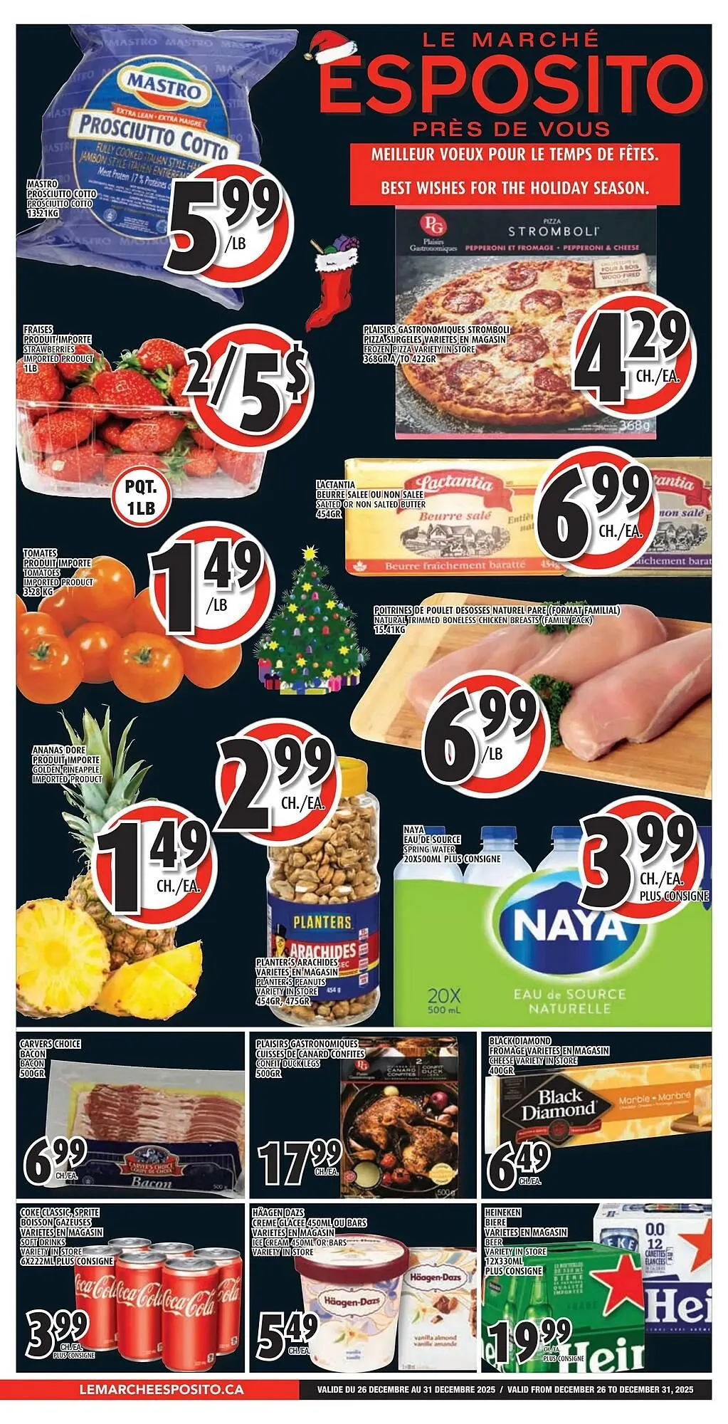 Esposito flyer from December 25 to December 31 2025 - flyer page 1