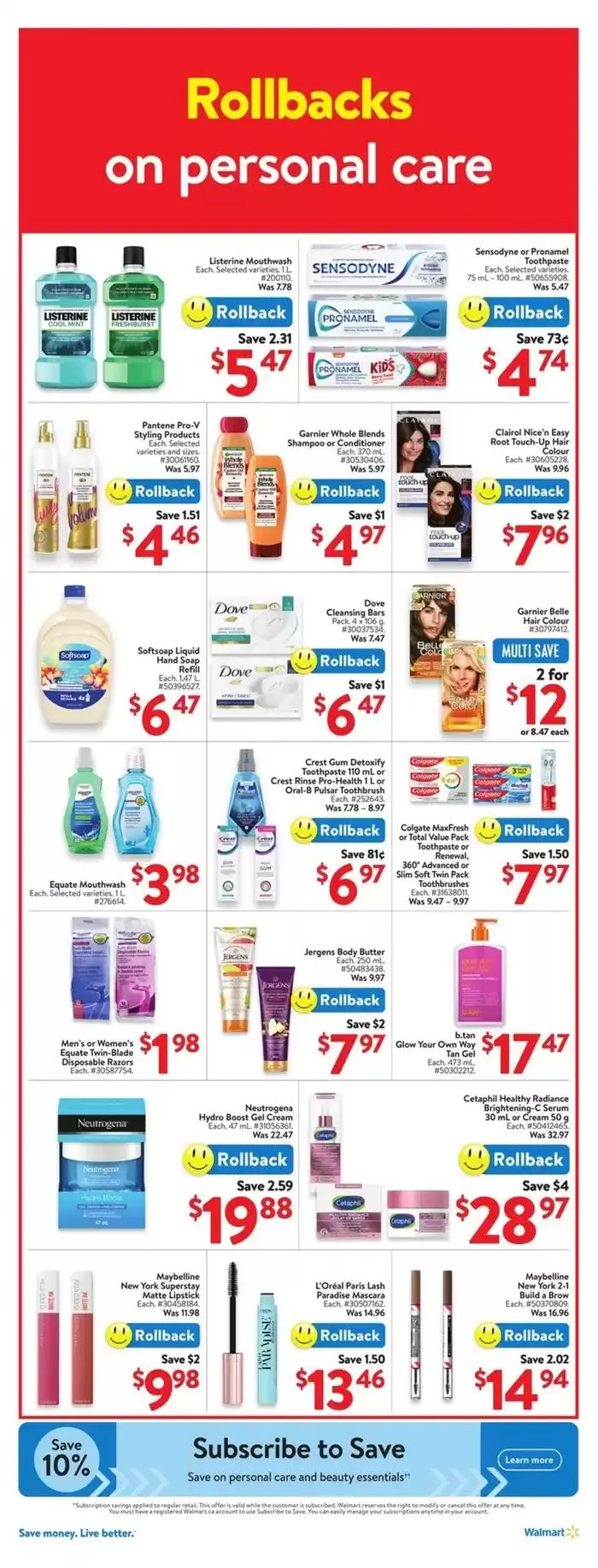 Walmart flyer from January 29 to February 12 2025 - flyer page 10