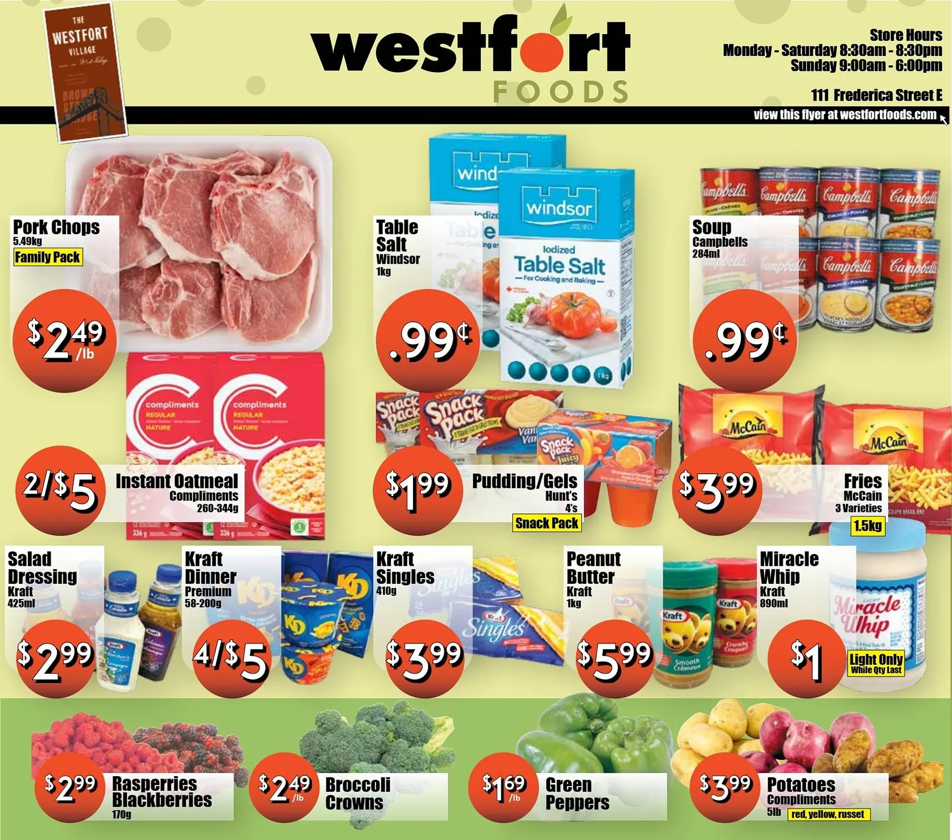 Westfort Foods flyer from November 28 to December 4 2025 - flyer page 1