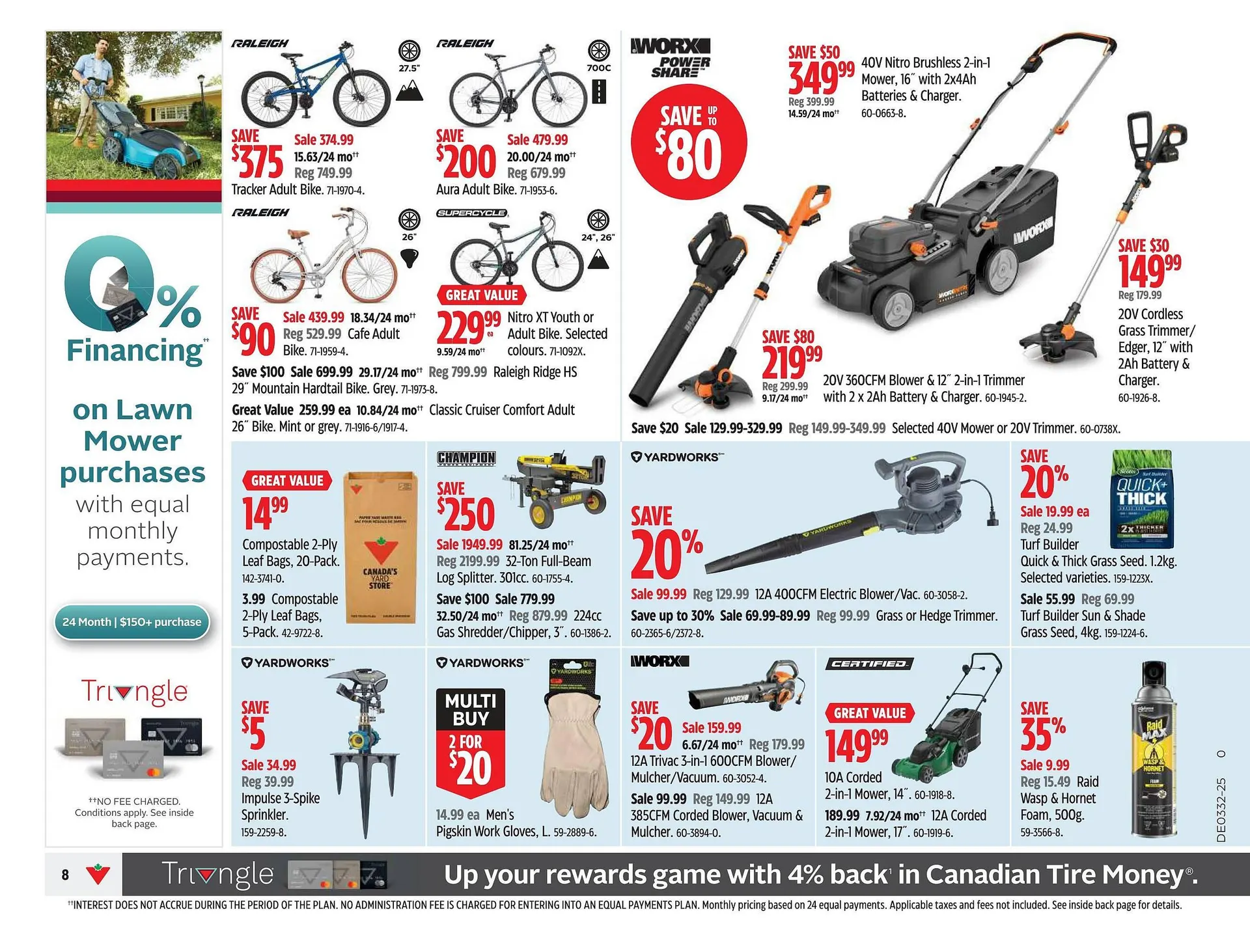 Canadian Tire flyer from July 31 to August 20 2025 - flyer page 8