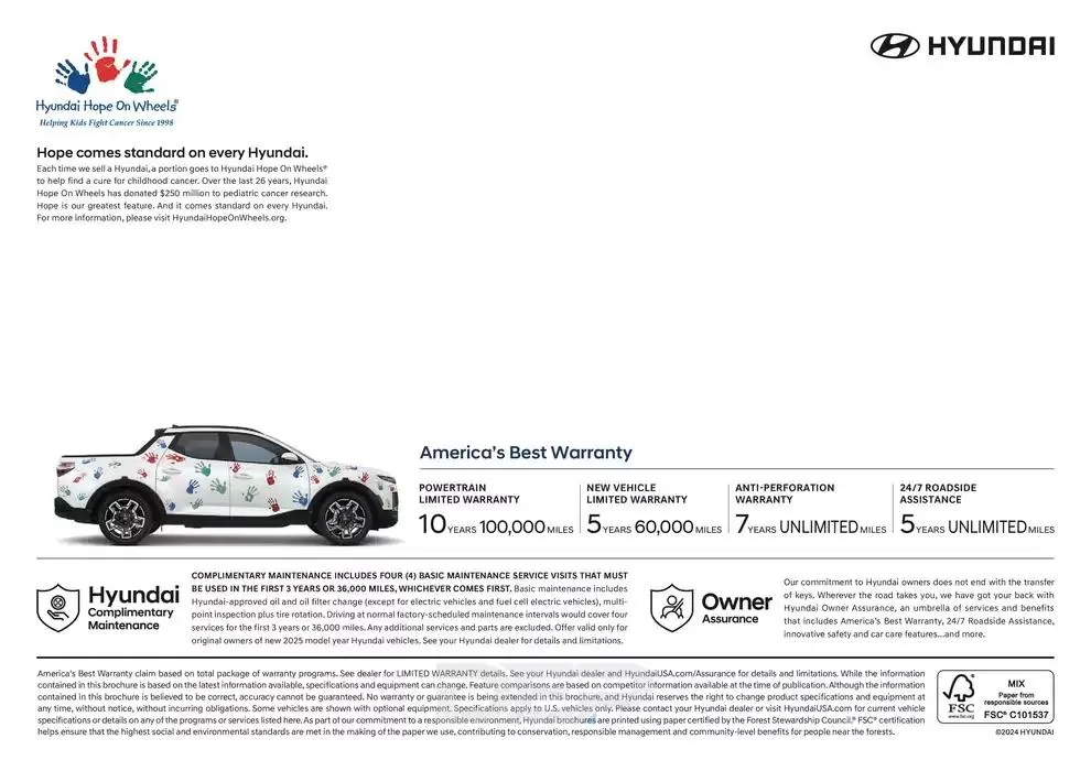 Hyundai Santa Cruz from February 28 to February 28 2026 - flyer page 12