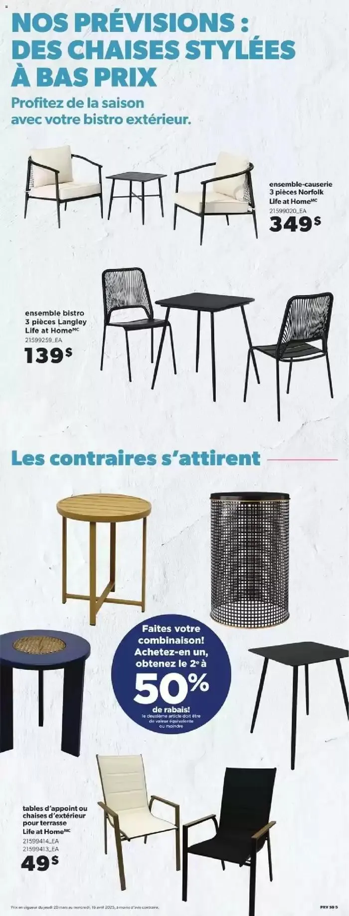 Discounts and promotions from March 20 to April 16 2025 - flyer page 5