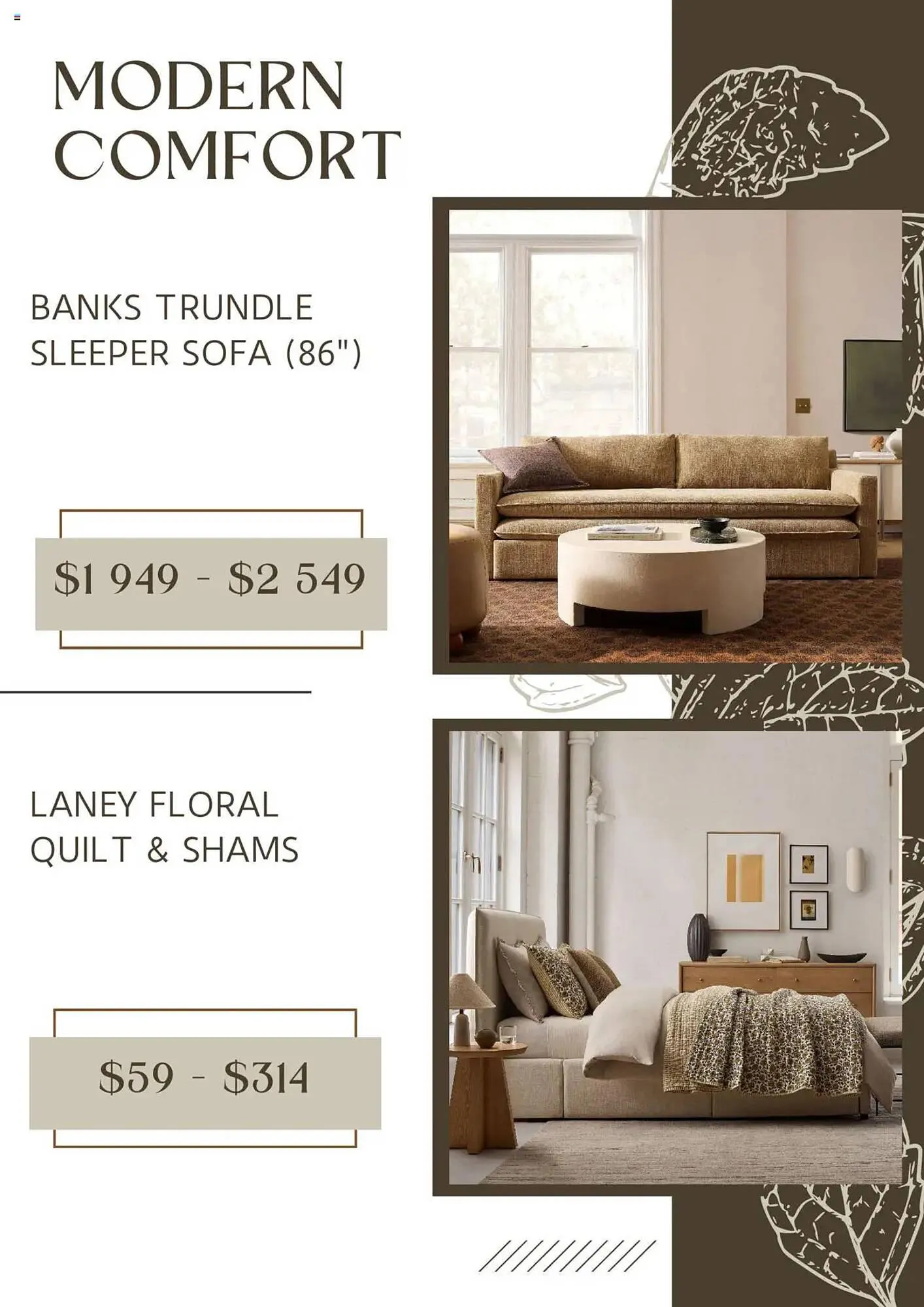 West Elm flyer from August 20 to September 15 2025 - flyer page 4