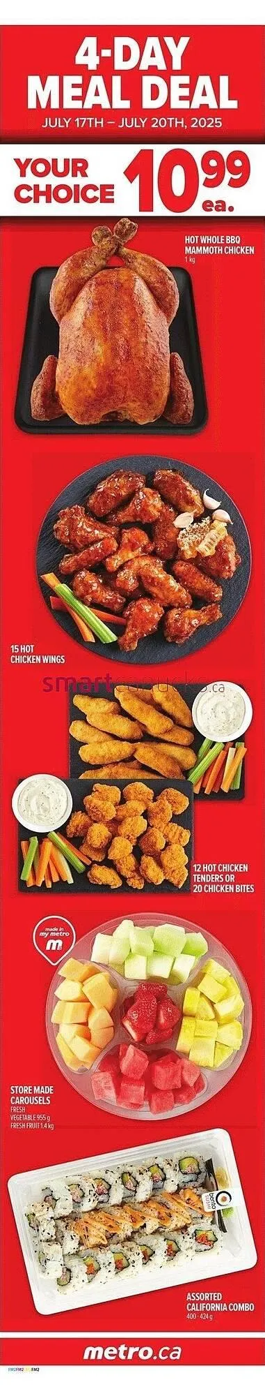 Metro flyer from July 17 to July 23 2025 - flyer page 3