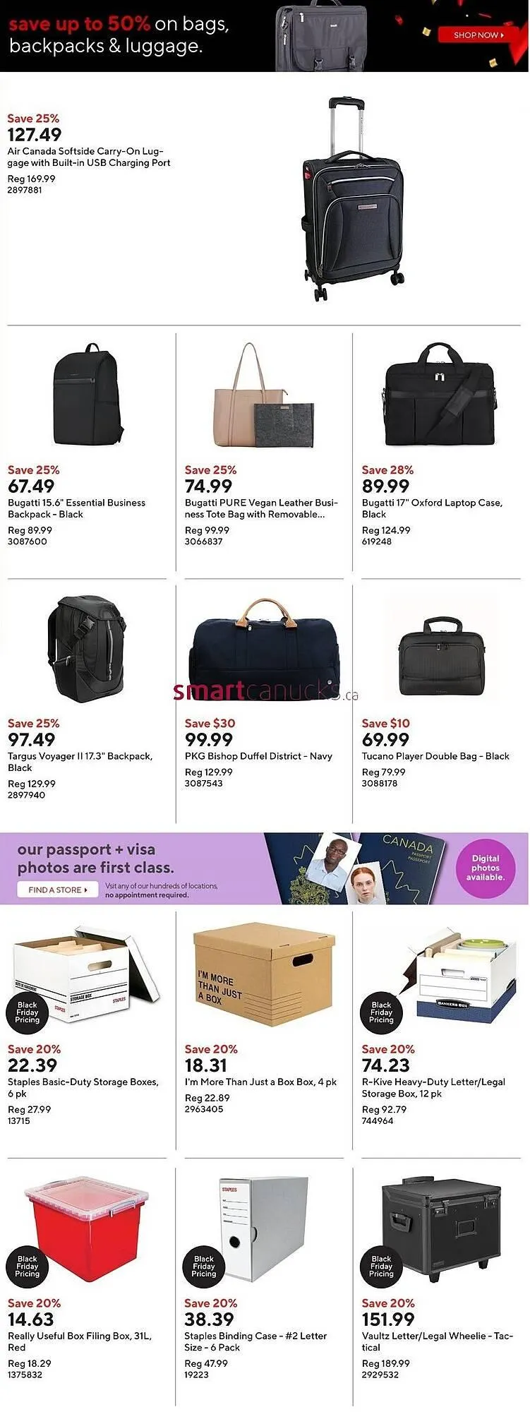 Staples flyer from November 13 to November 19 2024 - flyer page 21