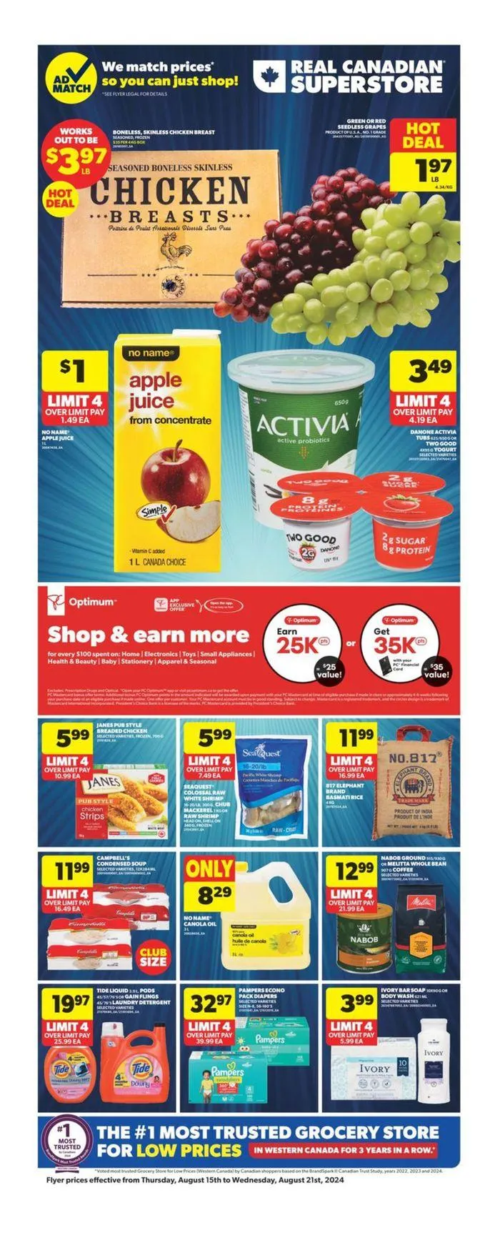 Current bargains and offers from August 15 to August 21 2024 - flyer page 4