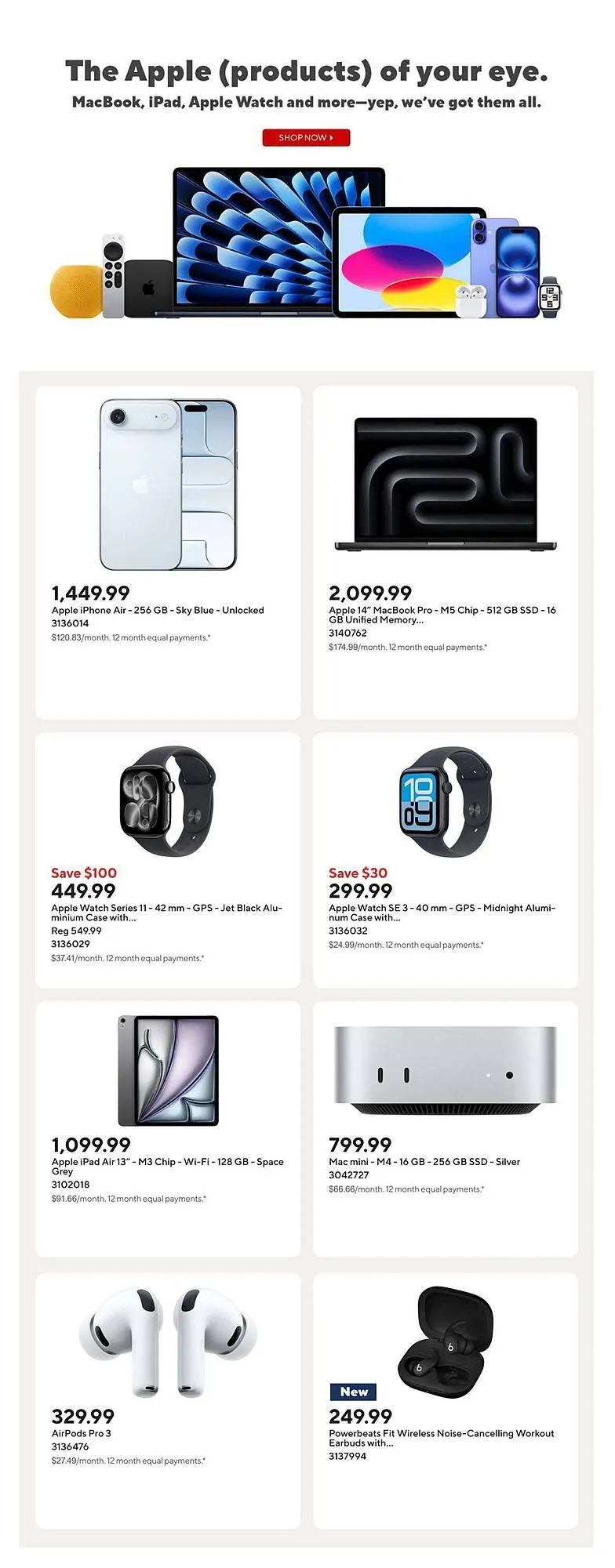 Staples flyer from January 23 to January 30 2026 - flyer page 12