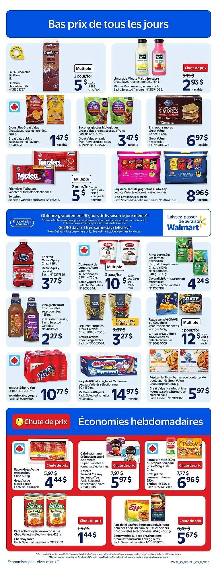 Walmart flyer from July 31 to August 6 2025 - flyer page 4