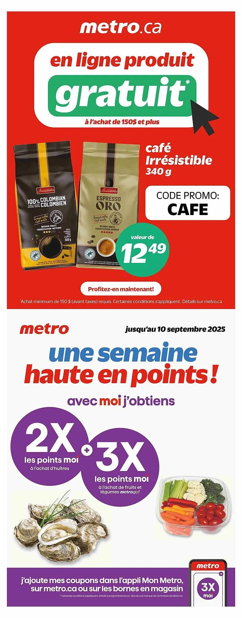 Metro flyer from September 3 to September 10 2025 - flyer page 6