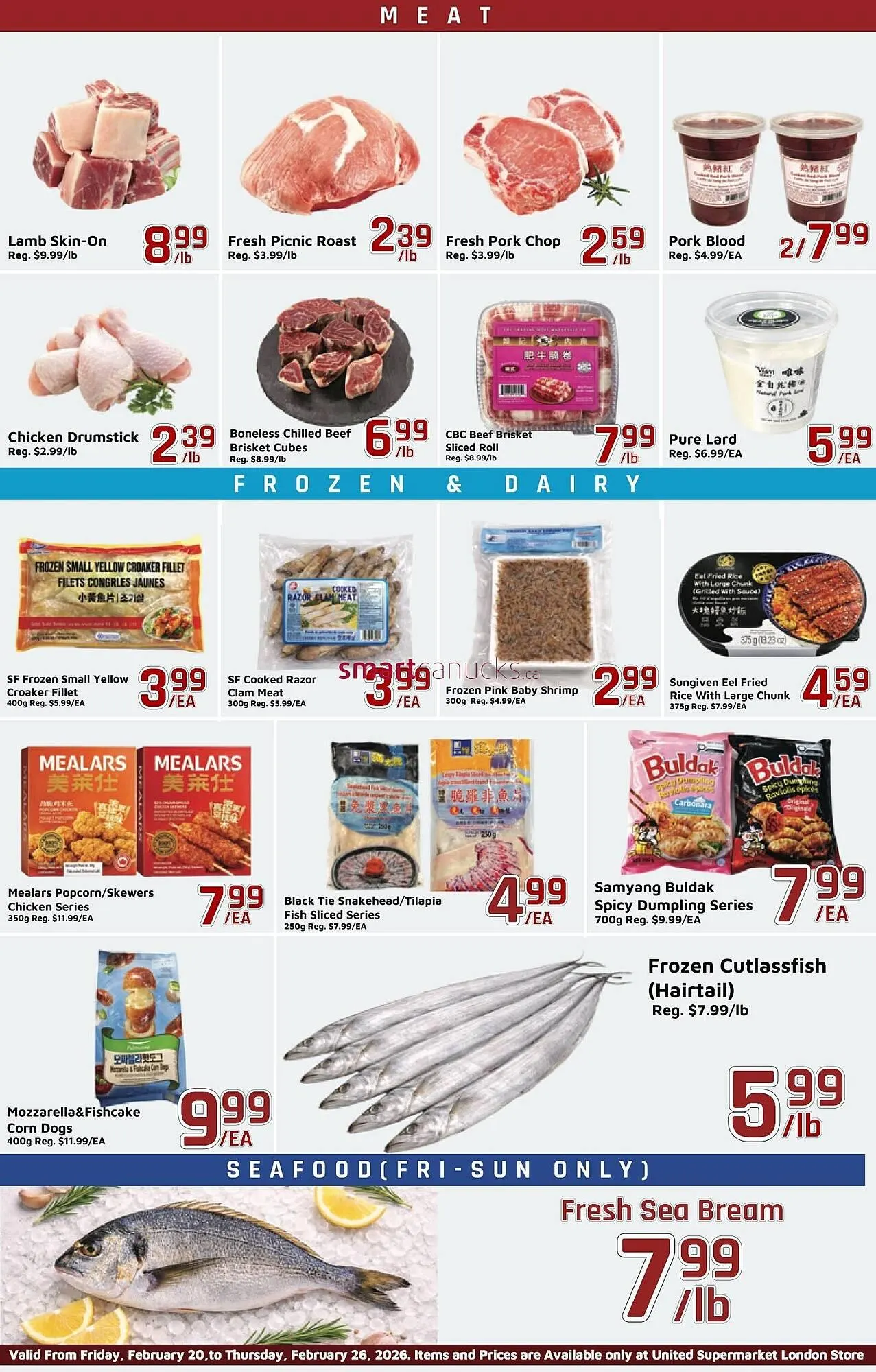 United Supermarket flyer from February 20 to February 26 2026 - flyer page 3