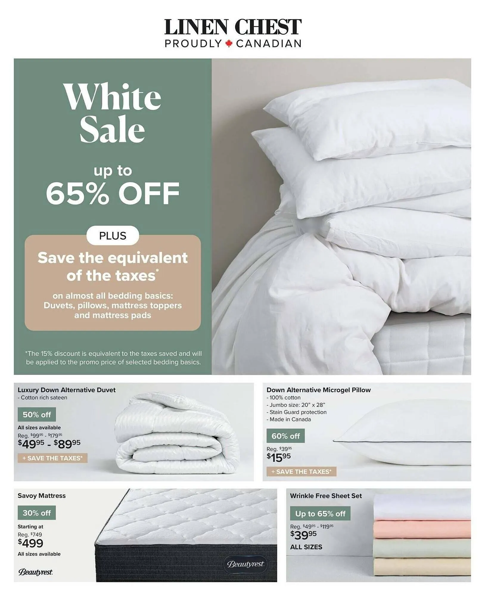 Linen Chest flyer - 1