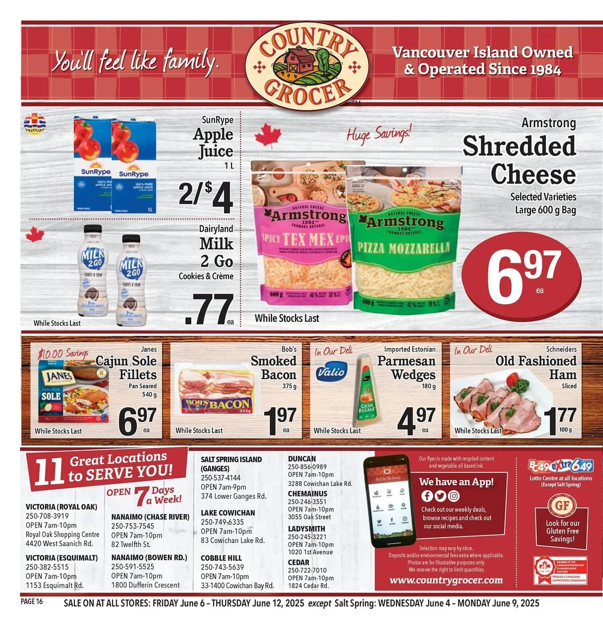Country Grocer flyer from June 6 to June 12 2025 - flyer page 16