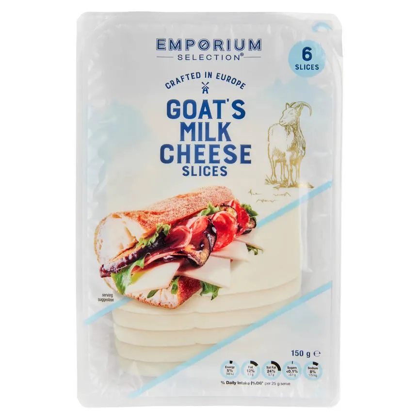 Goats Milk Cheese Slices 150g